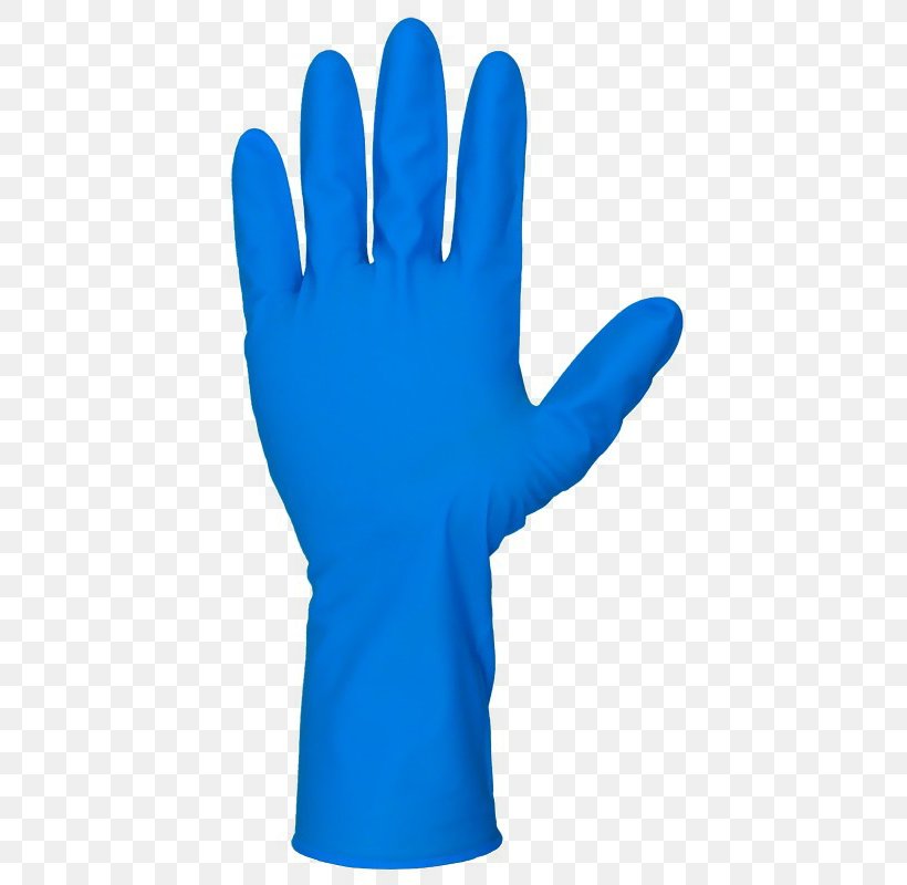 Medical Glove Personal Protective Equipment Nitrile Hygiene, PNG, 800x800px, Medical Glove, Adhesive, Blue, Chemikalie, Cobalt Blue Download Free