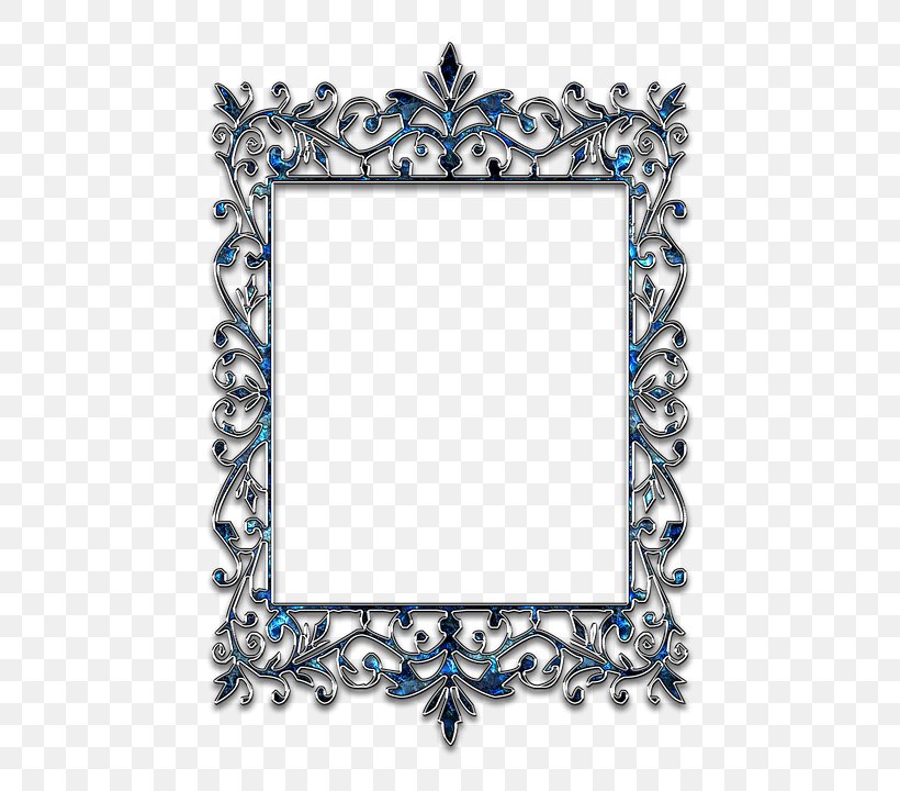 Picture Frames Decorative Arts Clip Art, PNG, 509x720px, Picture Frames, Blue, Decorative Arts, Floral Design, Ornament Download Free