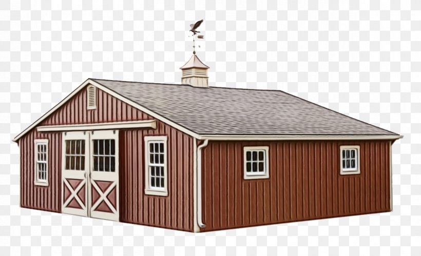 Shed House Roof Building Property, PNG, 1202x732px, Watercolor, Barn, Building, Cottage, Garage Download Free