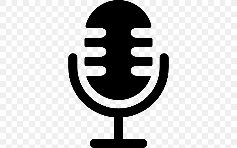 Wireless Microphone, PNG, 512x512px, Microphone, Audio, Black And White, Human Behavior, Logo Download Free