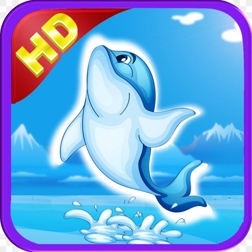 Common Bottlenose Dolphin Child Game Infant Nanny, PNG, 1024x1024px, Watercolor, Cartoon, Flower, Frame, Heart Download Free