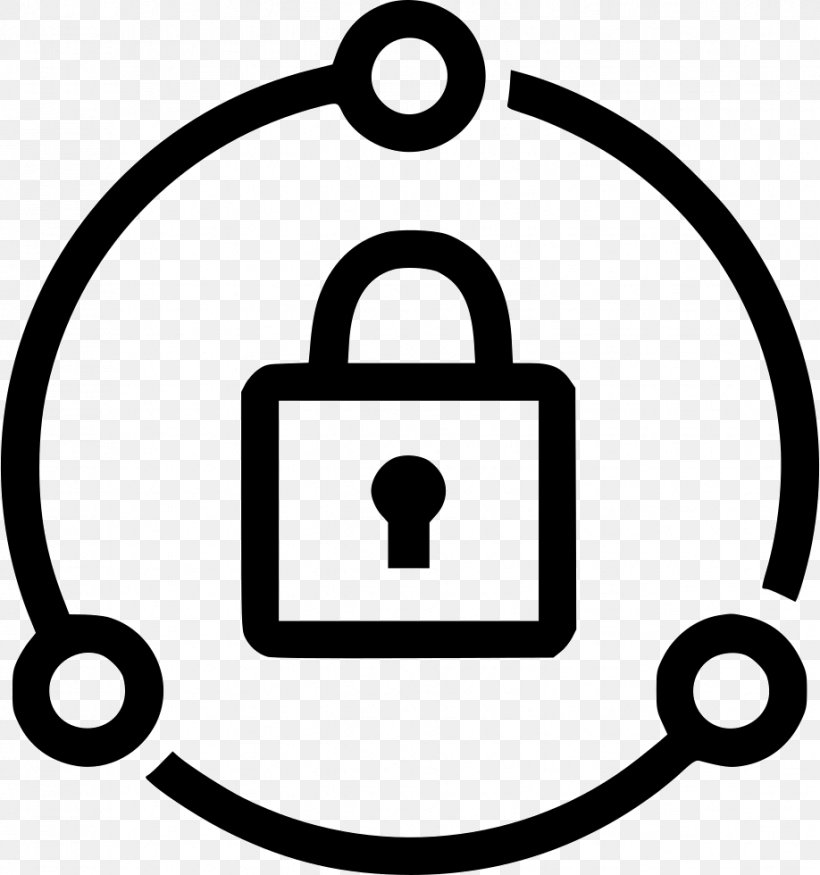 Lock Email Vector Graphics Image, PNG, 918x980px, Lock, Area, Black And White, Email, Padlock Download Free