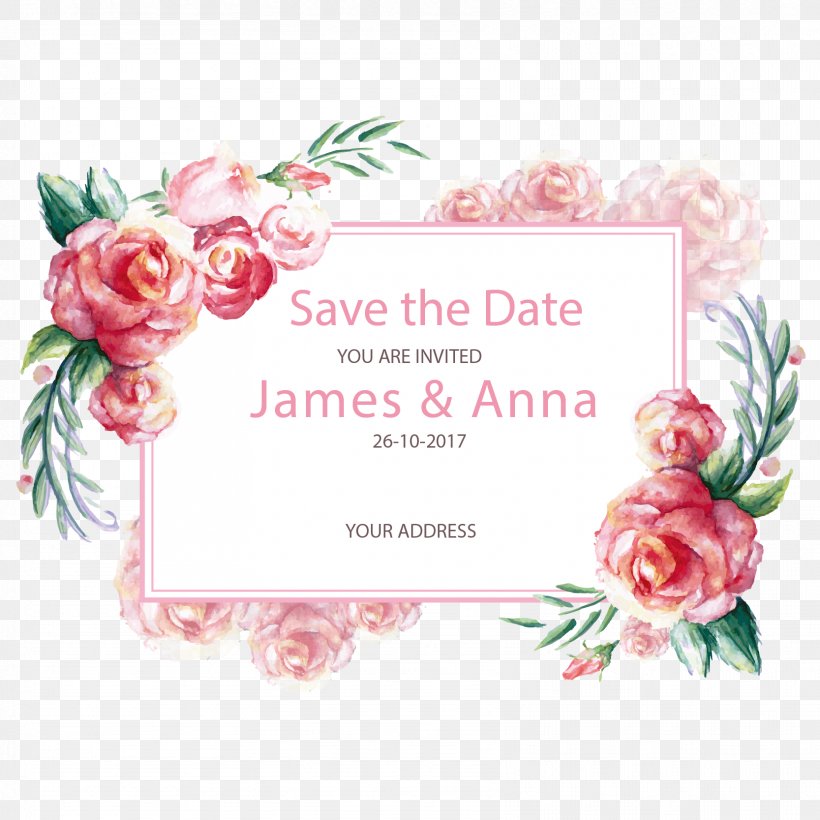 Rose Wedding Pink Paper Flower, PNG, 1667x1667px, Wedding Invitation, Bridal Shower, Cut Flowers, Drawing, Floral Design Download Free