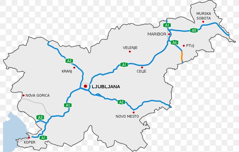 Ljubljana Maribor Pince Controlled-access Highway Autostrade In Slovenia, PNG, 800x522px, Ljubljana, Area, Autostrade In Slovenia, Controlledaccess Highway, Country Download Free