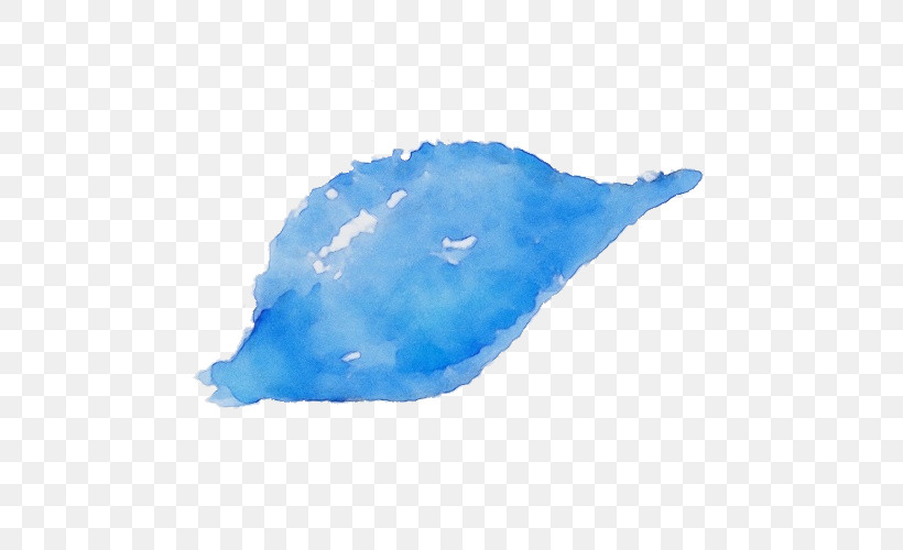 Blue, PNG, 500x500px, Watercolor Leaf, Blue, Paint, Watercolor, Wet Ink Download Free