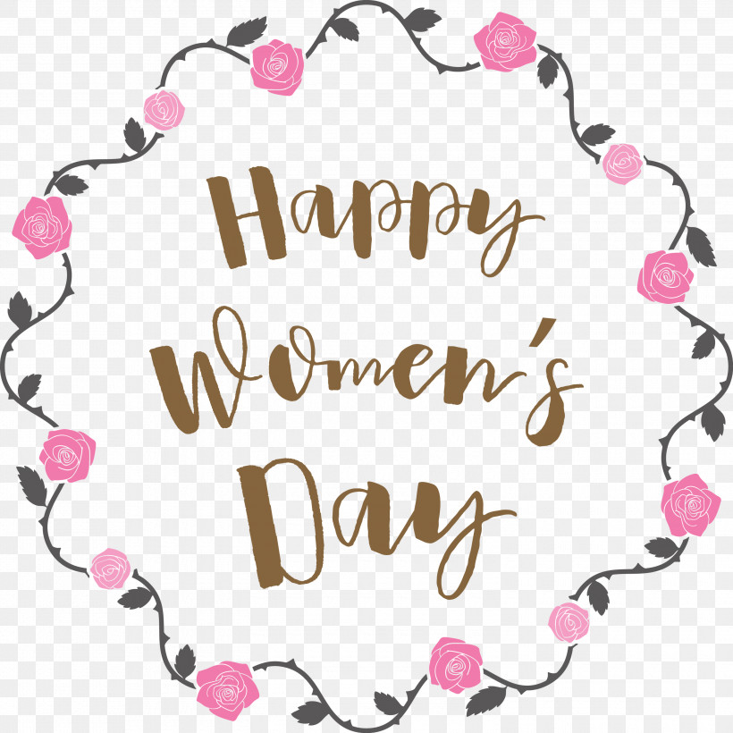 Happy Womens Day Womens Day, PNG, 3000x3000px, Happy Womens Day, Data, International Womens Day, Logo, Womens Day Download Free