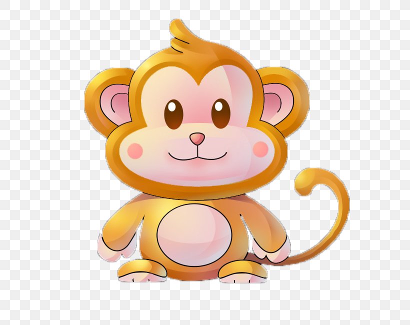Monkey Ape Clip Art, PNG, 650x650px, Monkey, Animated Cartoon, Animation, Ape, Cartoon Download Free