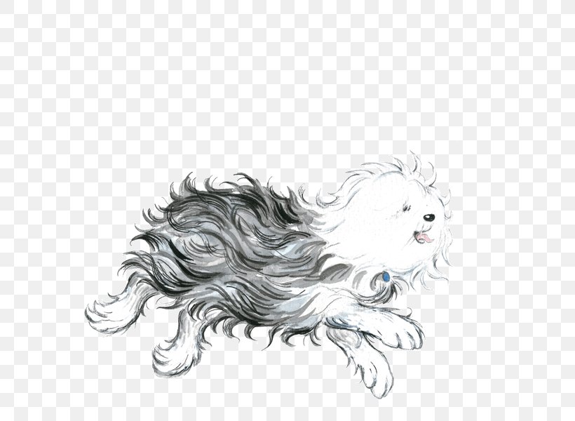 Old English Sheepdog Hairy Maclary From Donaldson's Dairy Coloring Book Hairy Maclary And Friends, PNG, 600x600px, Old English Sheepdog, Adult, Art, Artwork, Big Cats Download Free