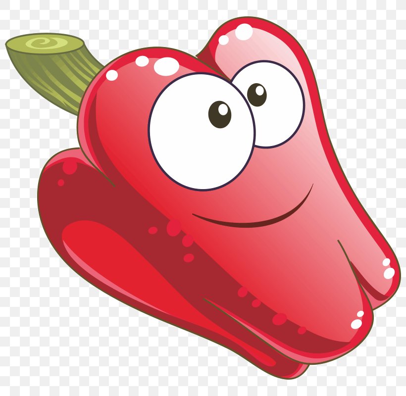 Strawberry Capsicum Bell Pepper Biber Vegetable, PNG, 800x800px, Watercolor, Cartoon, Flower, Frame, Heart Download Free