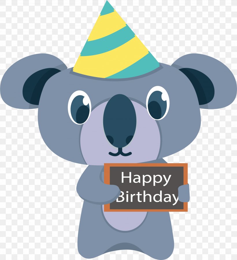 Koala Happy Birthday To You, PNG, 2869x3149px, Koala, Birthday, Birthday Cake, Bon Anniversaire, Cuteness Download Free