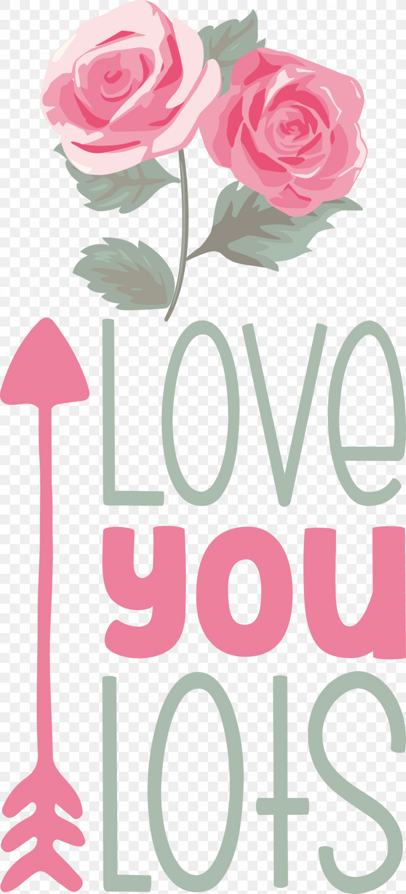 Love You Lots Valentines Day Valentine, PNG, 1361x3000px, Valentines Day, Blue Rose, Cabbage Rose, Cut Flowers, Floral Design Download Free