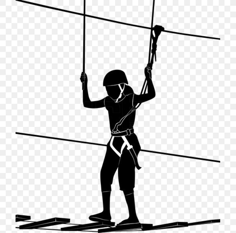 Adventure Park Ropes Course Clip Art, PNG, 711x808px, Adventure Park, Adventure, Area, Arm, Black And White Download Free