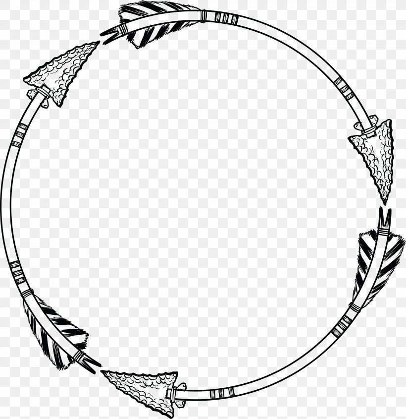 Arrow Picture Frames Clip Art, PNG, 4000x4122px, Picture Frames, Autocad Dxf, Black And White, Body Jewelry, Fashion Accessory Download Free