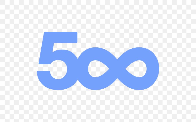 500px Social Media Logo, PNG, 512x512px, Social Media, Area, Blogger, Blue, Brand Download Free