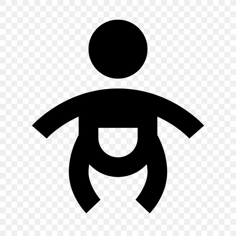 Child Infant Diaper Symbol, PNG, 1600x1600px, Child, Baby Transport, Babywearing, Black And White, Diaper Download Free