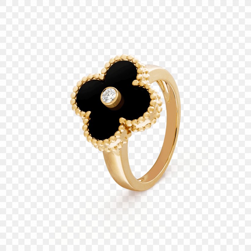 Ring Van Cleef & Arpels Jewellery Gemstone Gold, PNG, 3000x3000px, Ring, Body Jewellery, Body Jewelry, Bracelet, Colored Gold Download Free