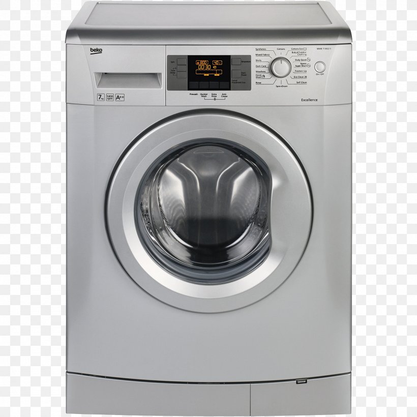 Washing Machines Laundry Clothes Dryer Beko Home Appliance, PNG, 1500x1500px, Washing Machines, Beko, Beko Wmy71083 Lmxb2, Beko Wtg841b1, Clothes Dryer Download Free