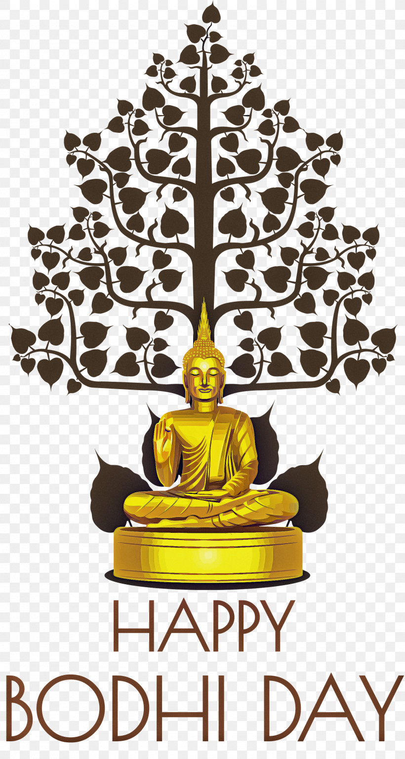 Bodhi Day Buddhist Holiday Bodhi, PNG, 1600x3000px, Bodhi Day, Bodhi, Decal, Devor, Living Room Download Free