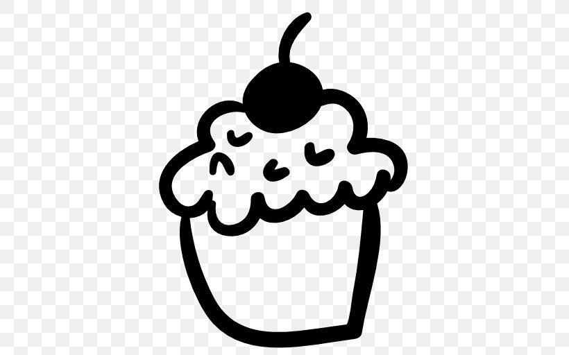Gelato Ice Cream Breakfast Dessert Eating, PNG, 512x512px, Gelato, Art, Artwork, Binge Eating, Black And White Download Free