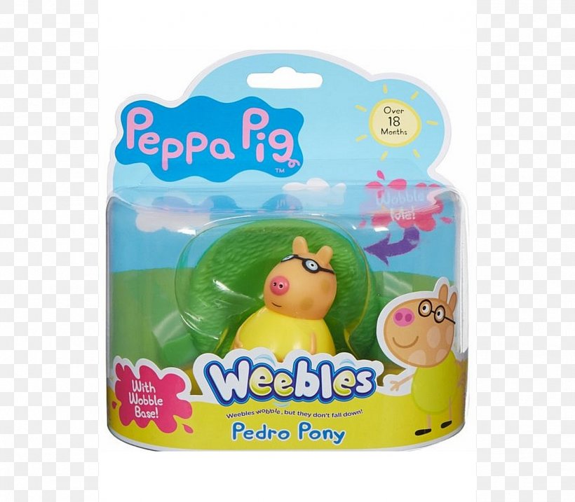 George Pig Mummy Pig Toy Peppa Pig Weebles. Personaggio Sempre In Piedi. Rebecca Coniglio Peppa Pig Weebles Rocking Rocket, PNG, 1372x1200px, George Pig, Baby Toys, Doll, Figurine, Mummy Pig Download Free