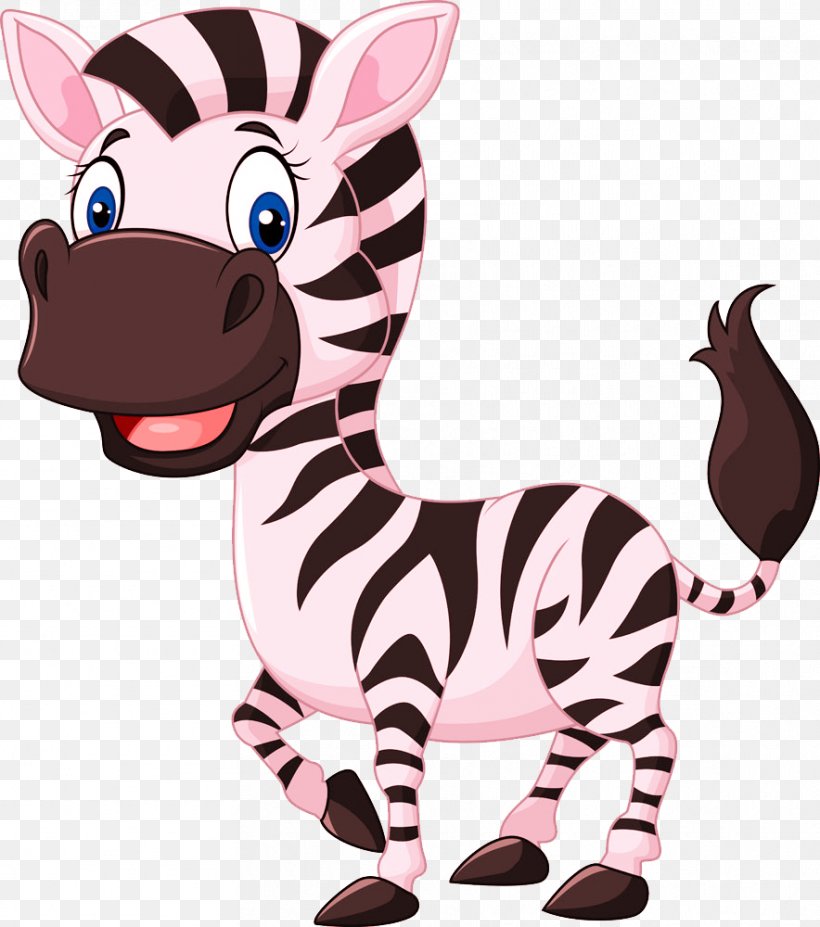 Zebra Cartoon Clip Art, PNG, 884x1000px, Zebra, Animation, Cartoon, Cuteness, Drawing Download Free