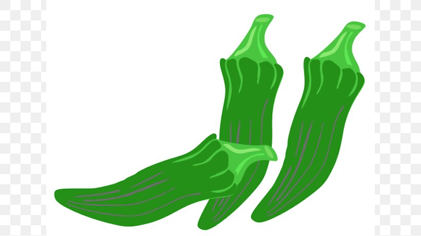 Gumbo Okra Vegetable Clip Art, PNG, 640x461px, Watercolor, Cartoon, Flower, Frame, Heart Download Free