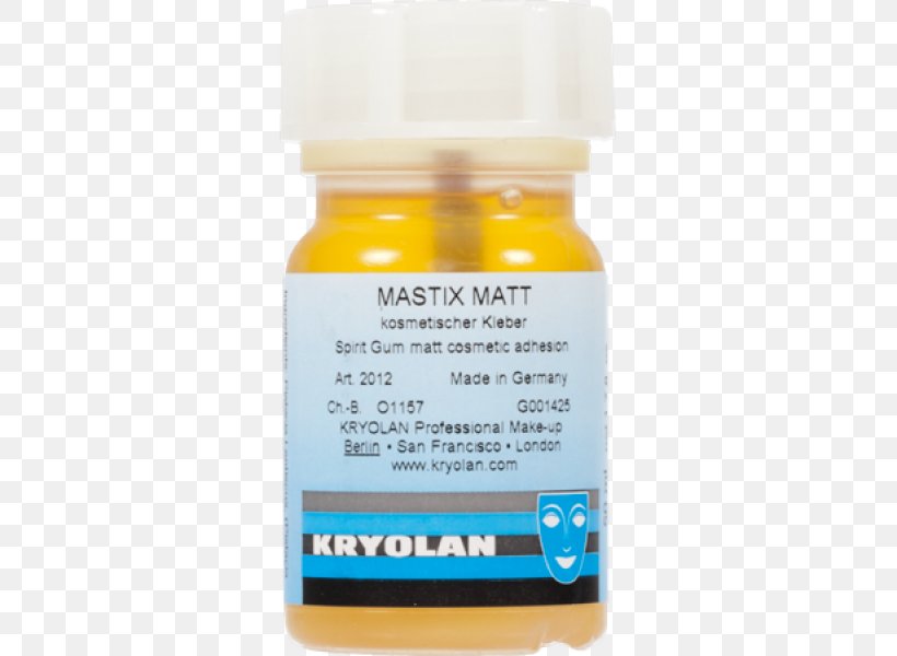 Spirit Gum Adhesive Mastic Resin Bald Cap, PNG, 600x600px, Spirit Gum, Adhesive, Bald Cap, Hair, Kryolan Download Free