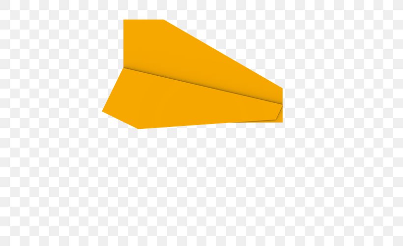 Yellow Background, PNG, 500x500px, Triangle, Meter, Orange, Origami, Paper Download Free