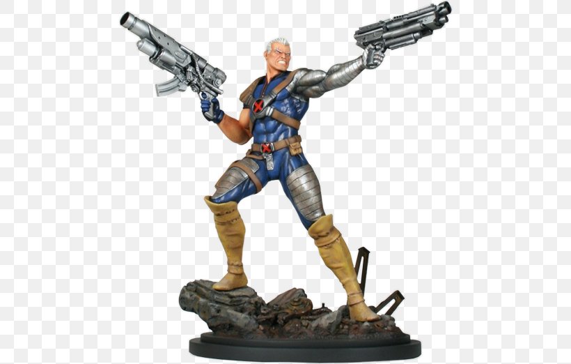 Cable Statue Juggernaut X-Men Sculpture, PNG, 480x522px, Cable, Action Figure, Action Toy Figures, Bowen Designs, Comics Download Free