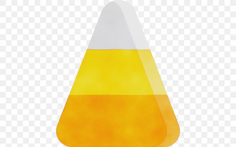 Candy Corn, PNG, 512x512px, Watercolor, Candy Corn, Cone, Orange, Paint Download Free