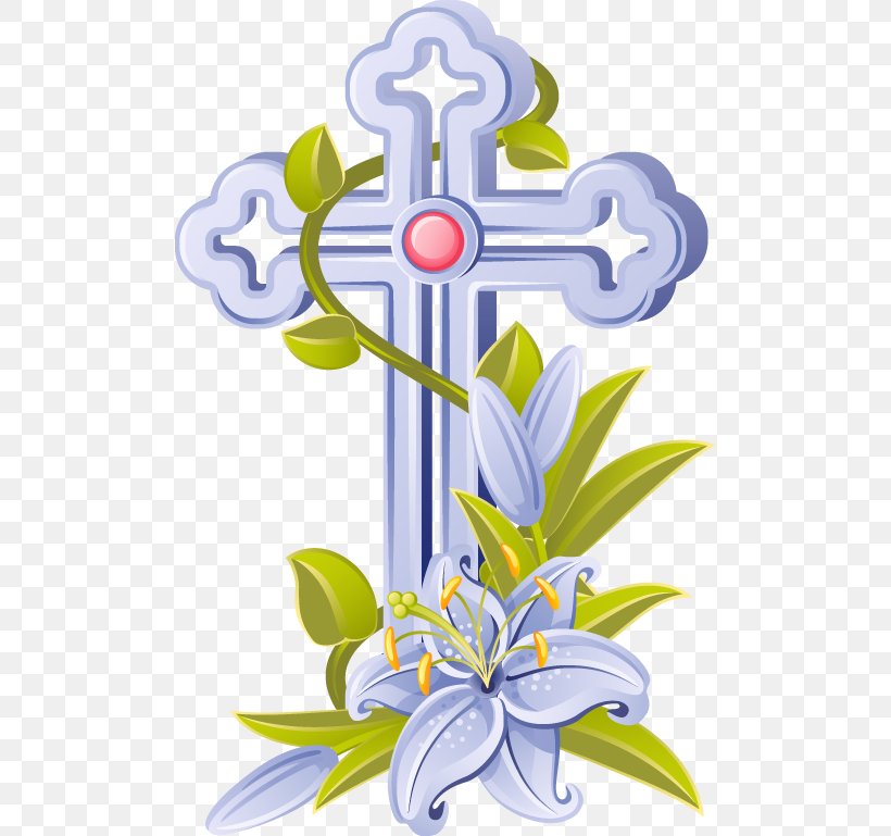 Easter Lily Christian Cross Clip Art, PNG, 498x769px, Easter Lily, Art, Branch, Christian Cross, Cross Download Free