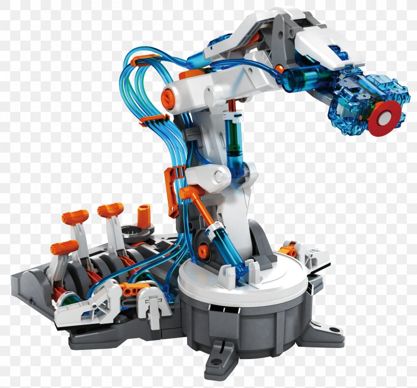 Robotic Arm Robotics Hydraulics, PNG, 2400x2235px, Robotic Arm, Arm, Educational Robotics, Engineering, Hydraulics Download Free