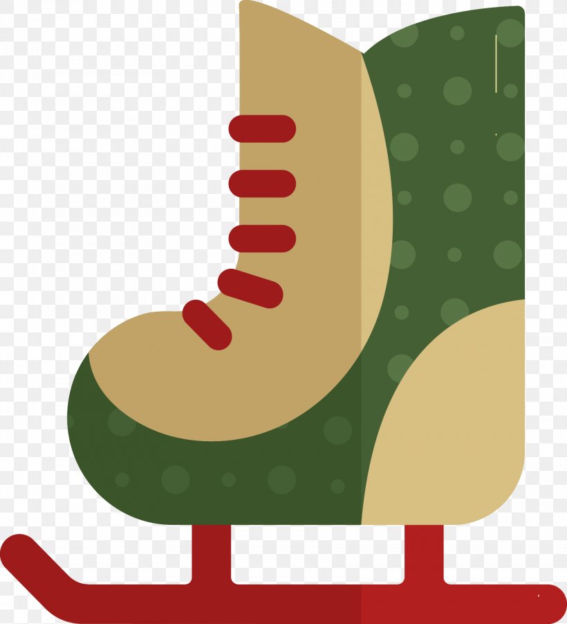 Christmas Ice Skates, PNG, 1763x1939px, Christmas Ice Skates, Chair, Footwear, Furniture Download Free