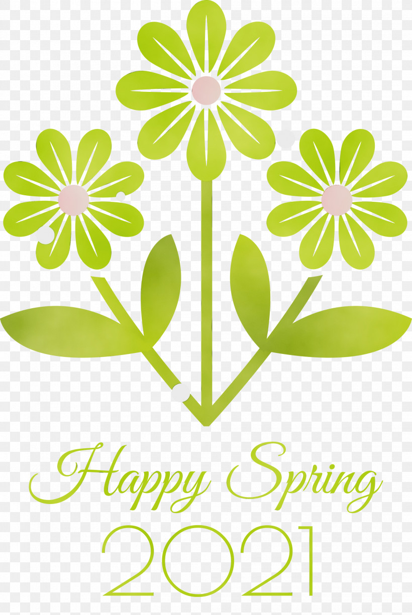 Floral Design, PNG, 2006x2999px, 2021 Happy Spring, Drawing, Floral Design, Flower, Leaf Download Free