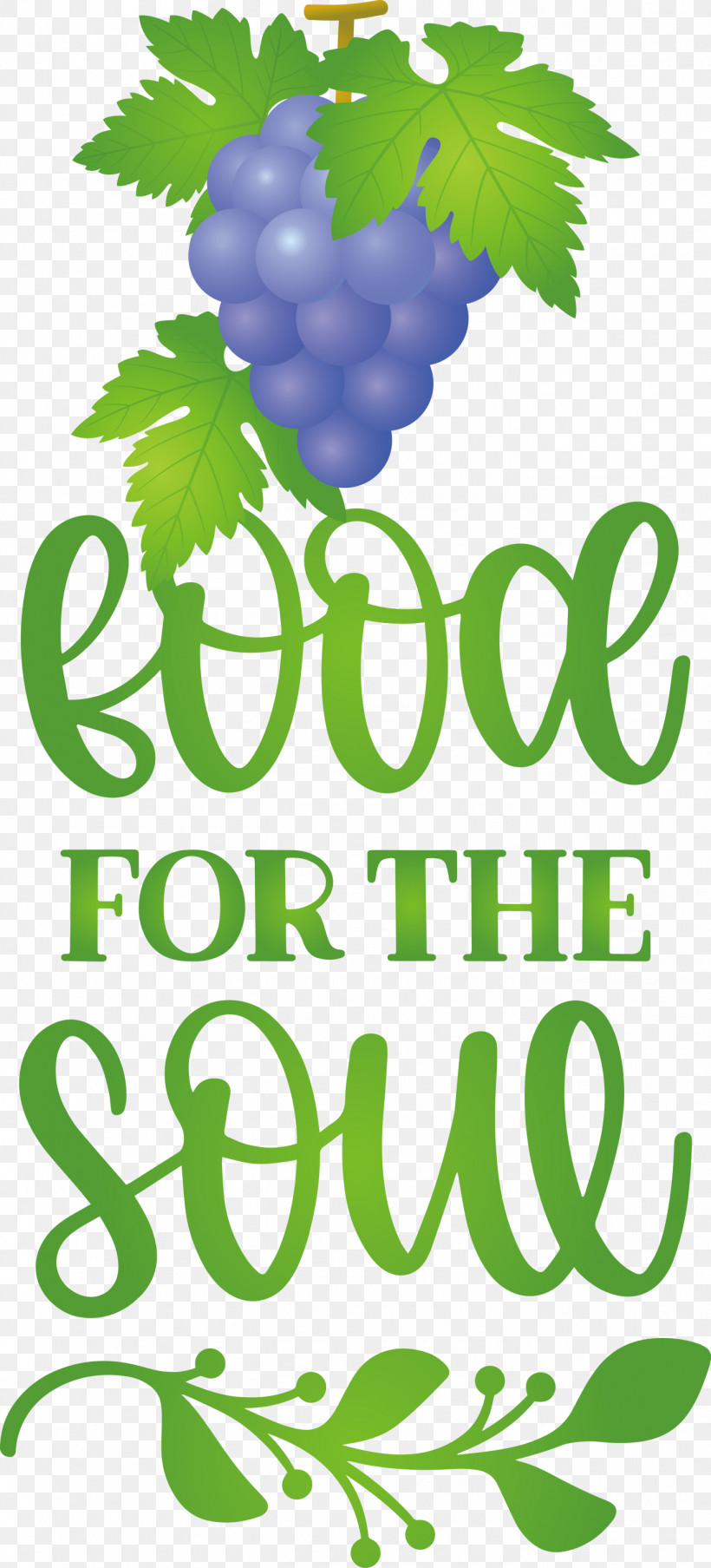 Food For The Soul Food Cooking, PNG, 1361x3000px, Food, Cartoon, Cooking, Grape, Grape Leaves Download Free