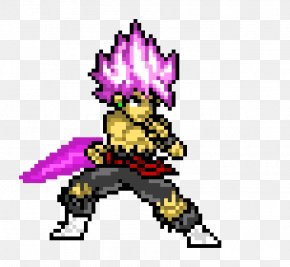 Goku Vegeta Pixel Art Super Saiyan Png 600x600px Goku