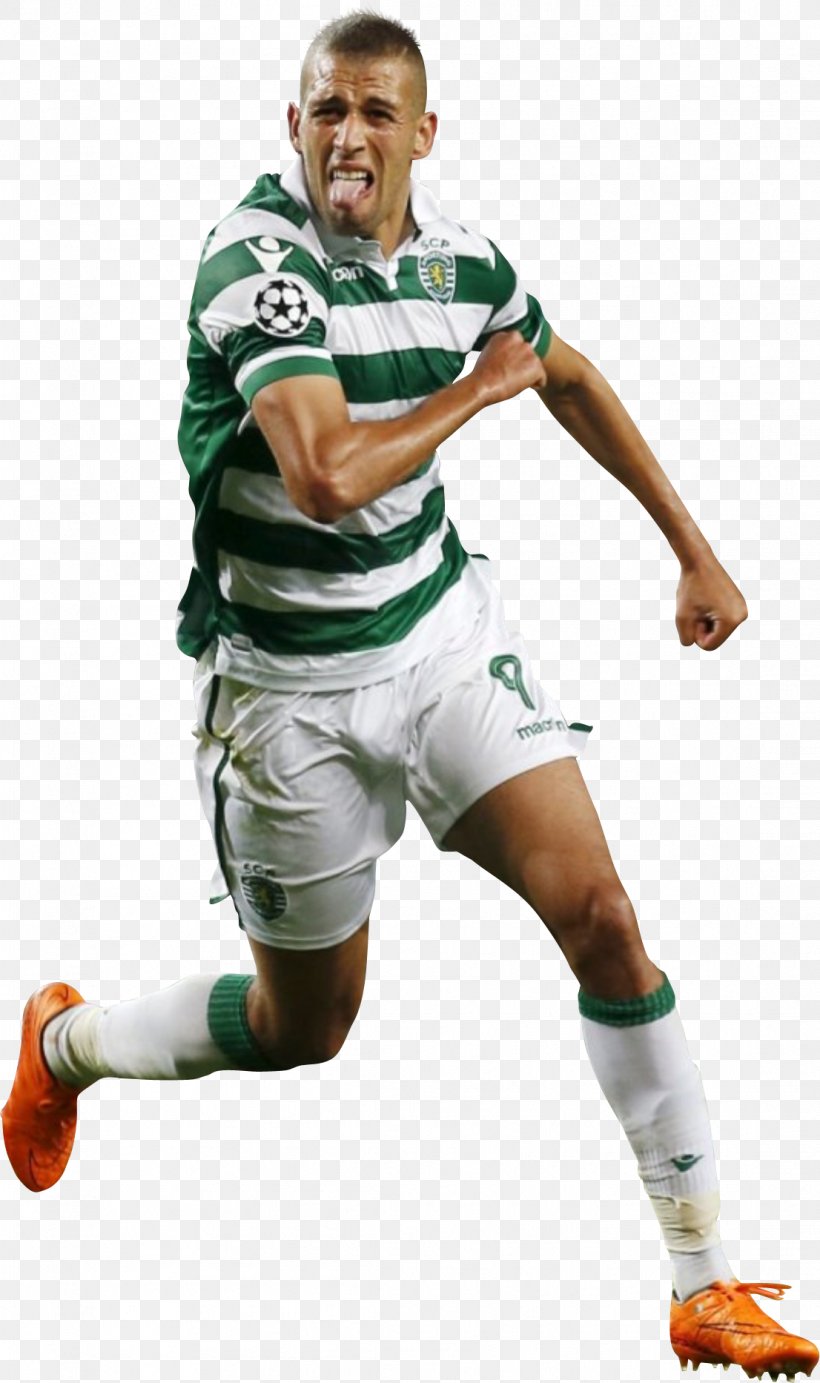 Islam Slimani Sporting CP Portugal National Football Team Manchester United F.C. Jersey, PNG, 1106x1866px, Islam Slimani, Adrien Silva, Ball, Championship, Clothing Download Free