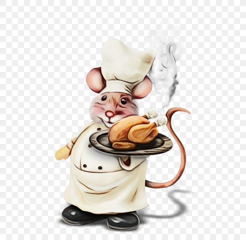 Cook Cartoon Chef Mouse, PNG, 549x800px, Watercolor, Cartoon, Chef, Cook, Mouse Download Free