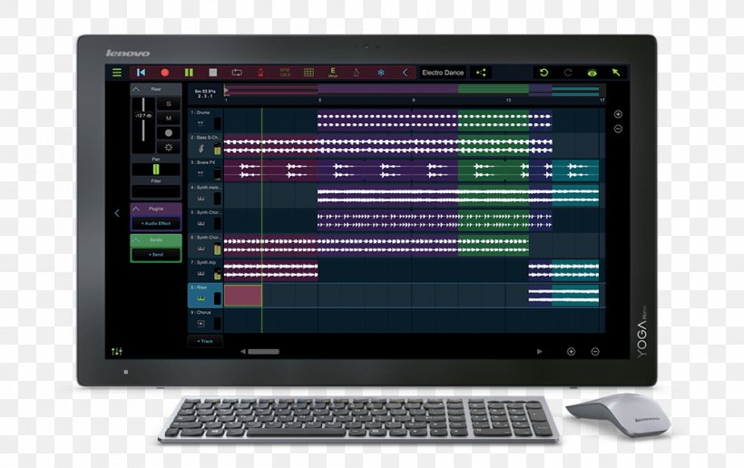 Digital Audio Workstation Laptop Computer Software Sound Recording And Reproduction Audio Editing Software, PNG, 1000x630px, Digital Audio Workstation, Audio, Audio Editing Software, Audio Mixing, Audio Signal Download Free