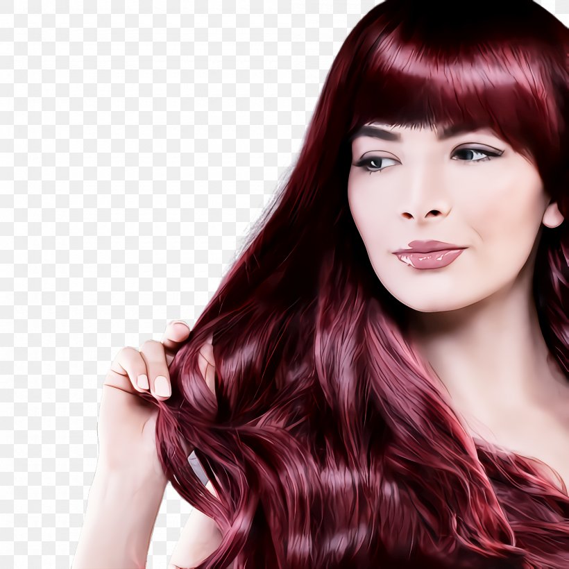 Hair Face Hairstyle Hair Coloring Long Hair, PNG, 2000x2000px, Hair, Beauty, Brown Hair, Chin, Face Download Free