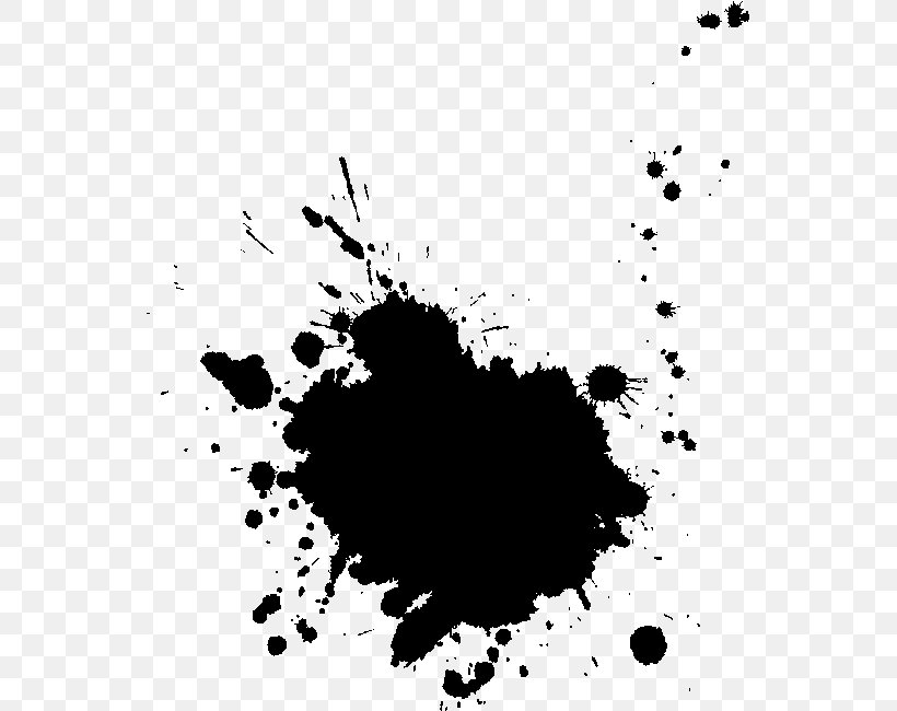 Ink Black And White, PNG, 552x650px, Ink, Black, Black And White, Color ...