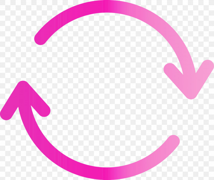 Pink Material Property Font Smile Magenta, PNG, 3000x2534px, Watercolor, Circle, Magenta, Material Property, Paint Download Free