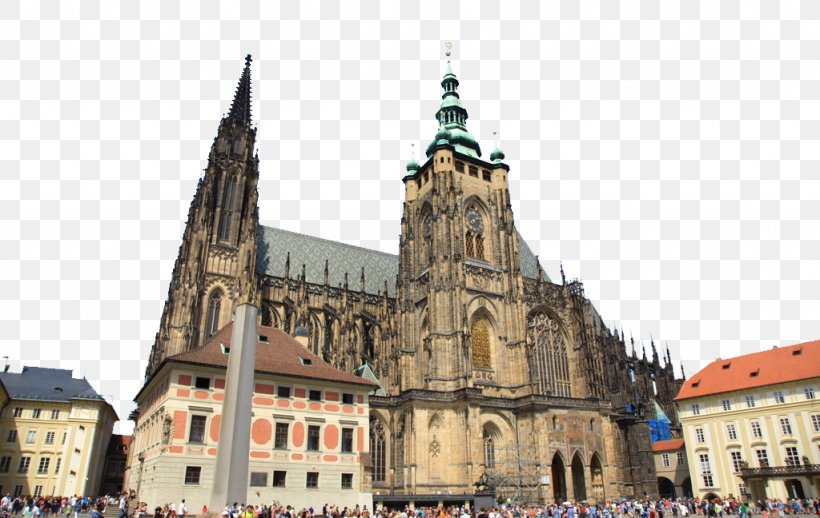 Prague Castle St. Vitus Cathedral Charles Bridge Slovakia Tourist Attraction, PNG, 1024x648px, Prague Castle, Basilica, Building, Castle, Cathedral Download Free