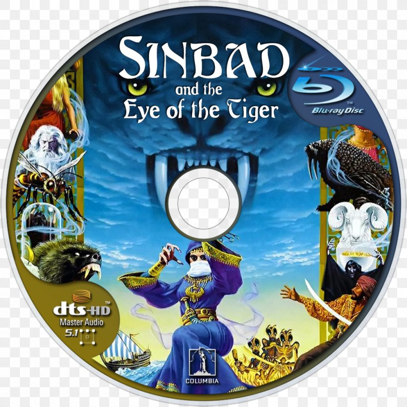 Sinbad DVD Film Eye Of The Tiger Stop Motion, PNG, 1000x1000px, Sinbad, Dvd, Eye Of The Tiger, Fantasy, Film Download Free