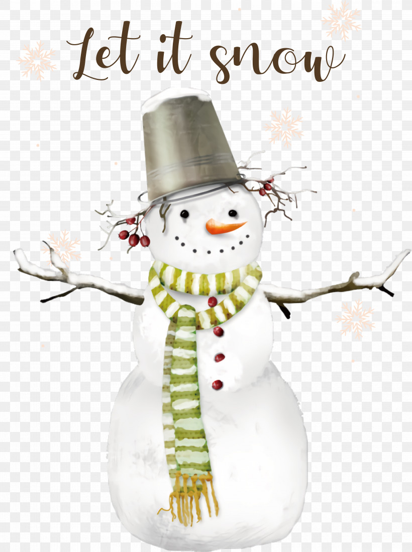 Snowman, PNG, 5000x6702px, Let It Snow, Snowman, Winter Download Free
