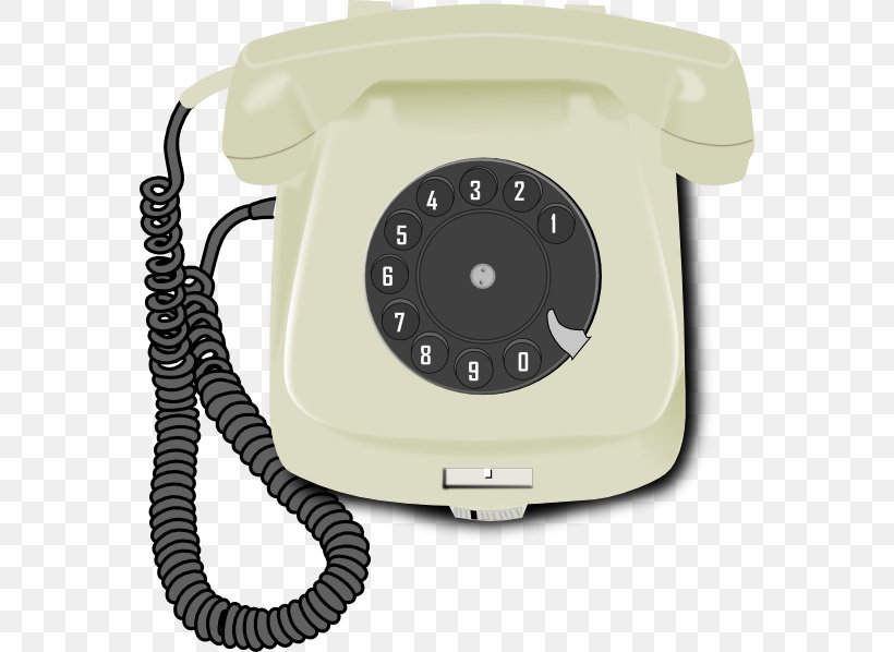 Telephone Call Rotary Dial Clip Art, PNG, 564x598px, Telephone, Communication, Corded Phone, Crosley 302, Dialling Download Free