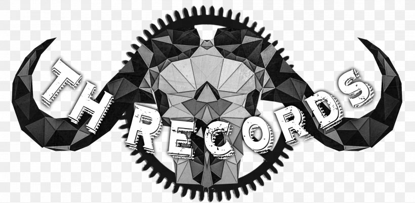 THRECORDS Treyharsh Logo Tire Copyright, PNG, 2538x1244px, Logo, Automotive Tire, Black And White, Brand, Copyright Download Free