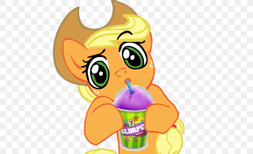 Applejack Pinkie Pie Rarity Pony Fluttershy, PNG, 500x500px, Applejack, Art, Artwork, Cartoon, Fictional Character Download Free