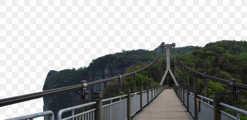 Bridge Landscape Zhangjiajie, PNG, 1011x493px, Bridge, Building, Facade, Fixed Link, Fukei Download Free