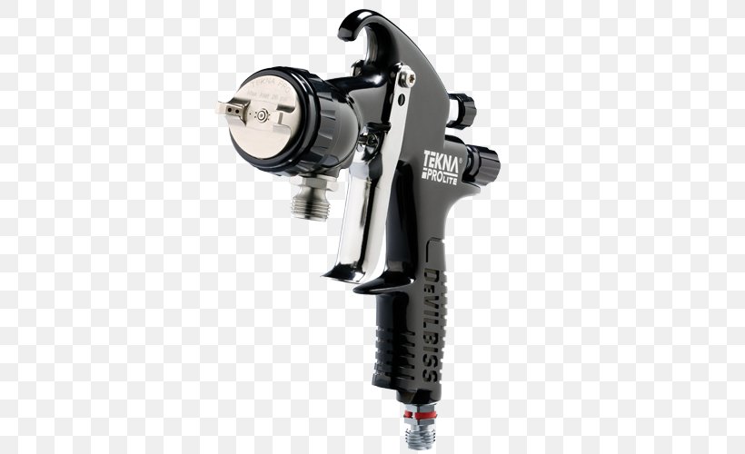 DeVilbiss Tekna 703517 ProLite Spray Gun Spray Painting Tool Pressure, PNG, 500x500px, Spray Painting, Coating, Devilbiss Automotive Refinishing, Firearm, Gun Download Free